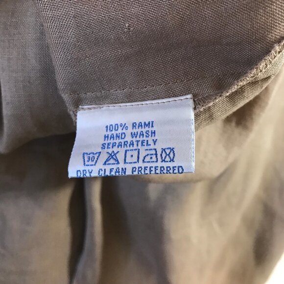 Cocktail Brand Large Brown Dress Layered Vintage​​​ - Picture 7 of 8